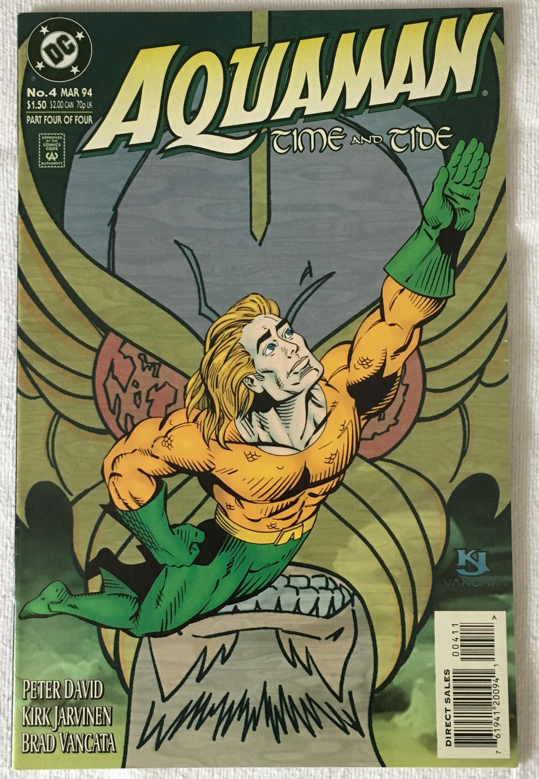 Aquaman - Time and Tide - No. 4 - March 1994
