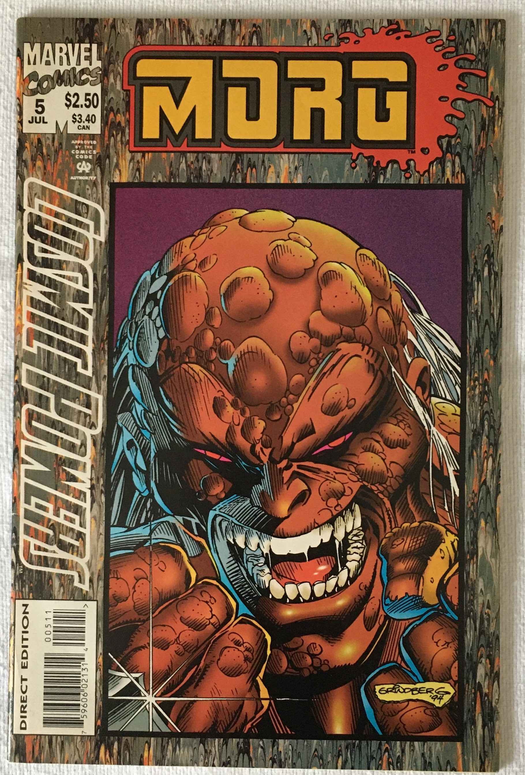 Morg - The Question Is ... Which Is To Be Master, That's All. - Volume 1 - No. 5 - July 1994 




