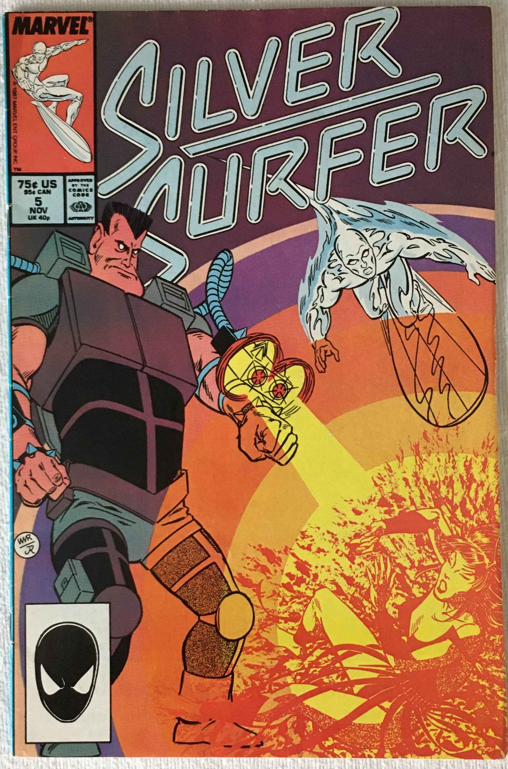 Silver Surfer - Obliteration! - Volume 3 - No. 5 - November 1987