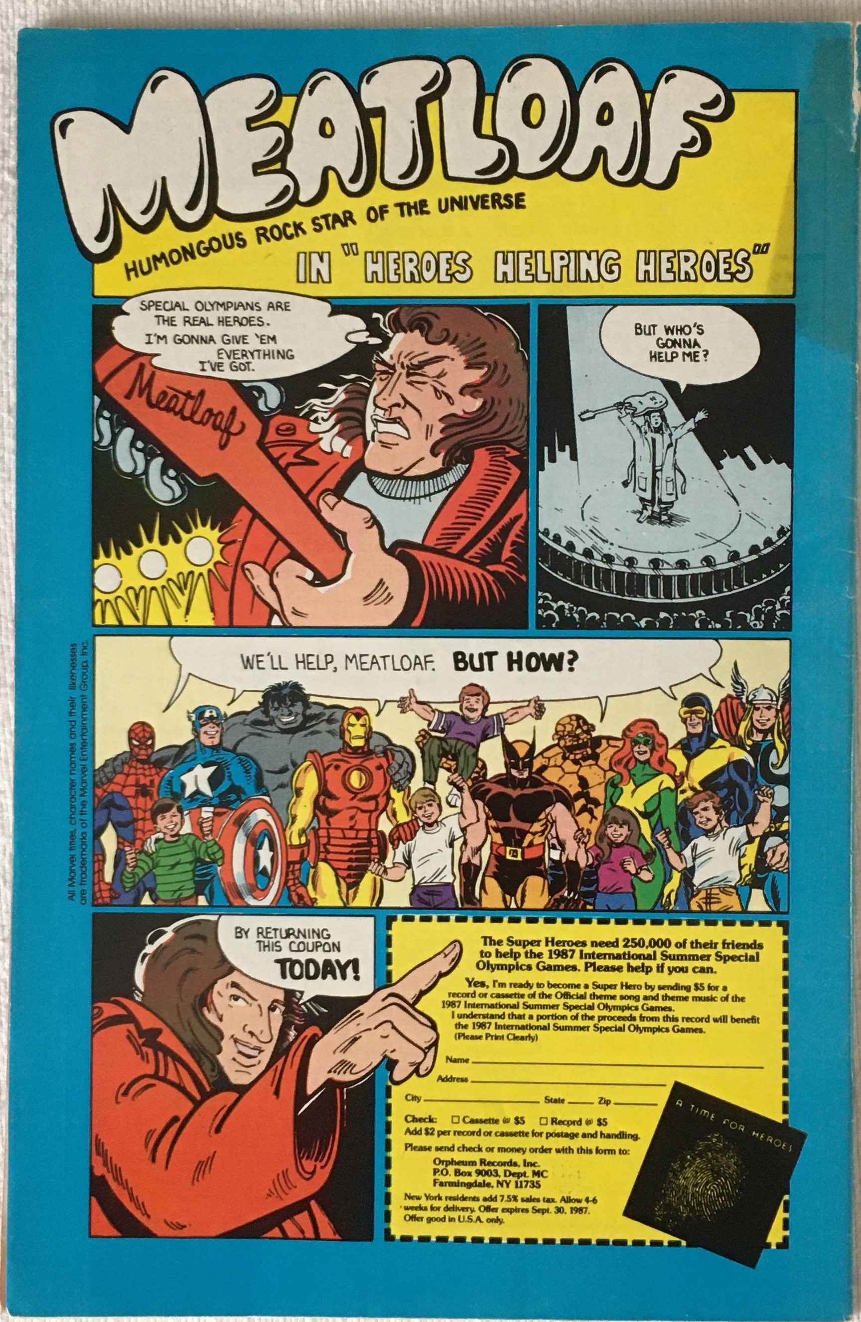 Silver Surfer - Obliteration! - Volume 3 - No. 5 - November 1987 2