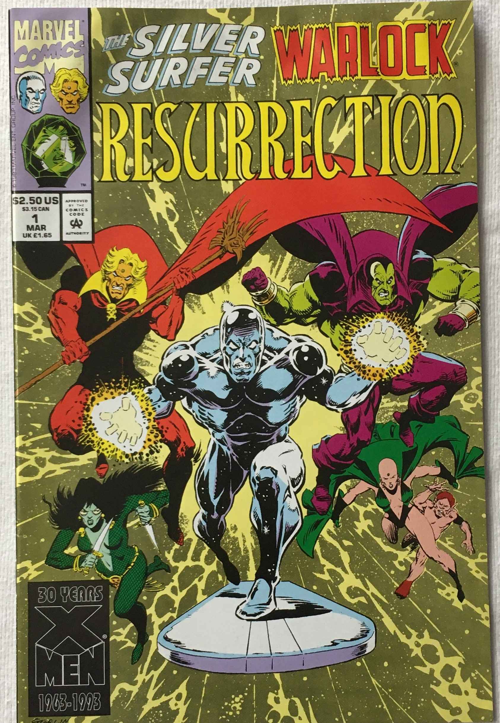 Silver Surfer/Warlock - Resurrection - The Pact - Volume 1 - No. 1 - March 1993