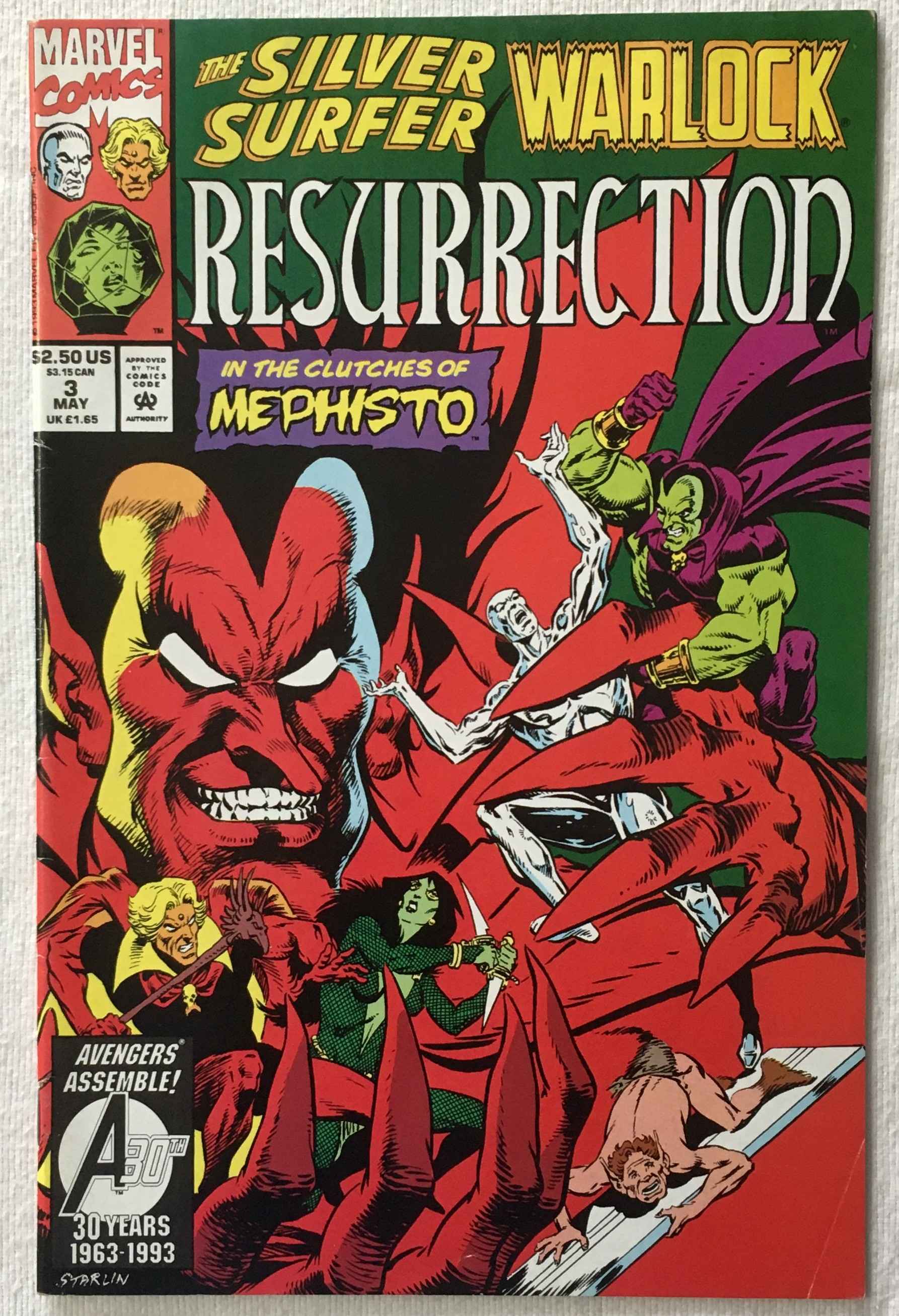 Silver Surfer/Warlock - Resurrection - Welcome To Hades - Volume 1 - No. 3 - May 1993