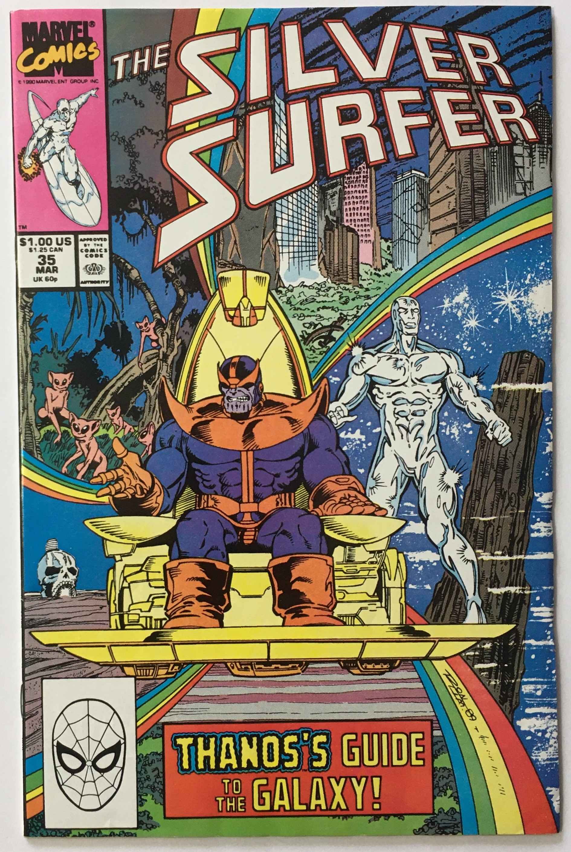 Silver Surfer - The Name Is Thanos! - Volume 3 - No. 35 - March 1990