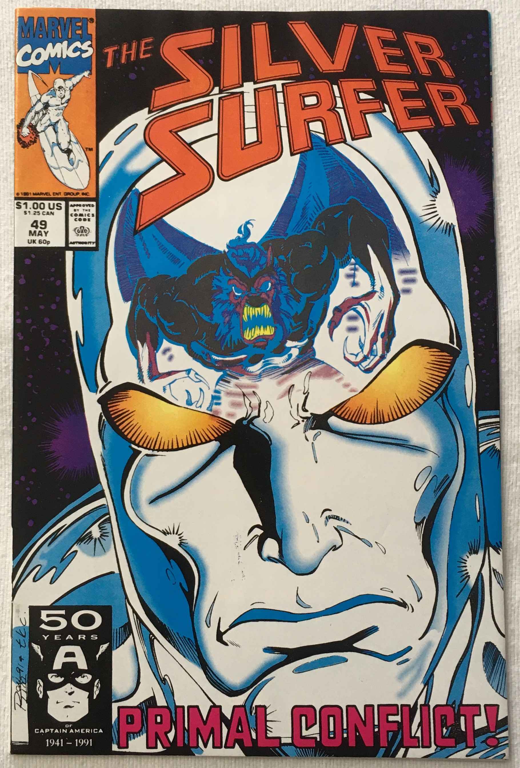 Silver Surfer - Detour - Volume 3 - No. 49 - May 1991