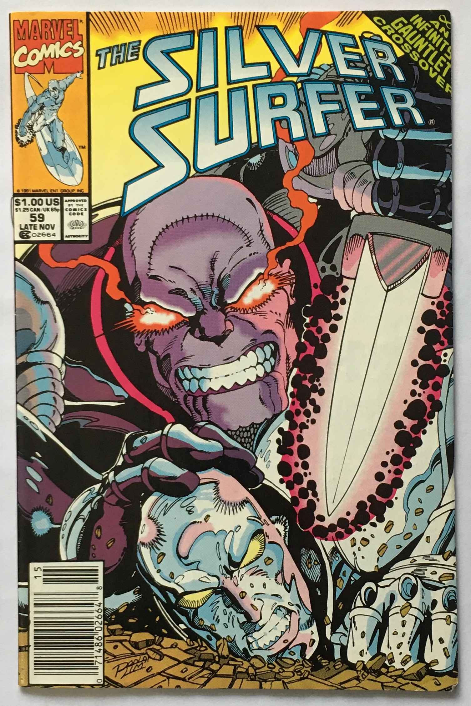Silver Surfer - Field Of Honor - Volume 3 - No. 59 - November 1991