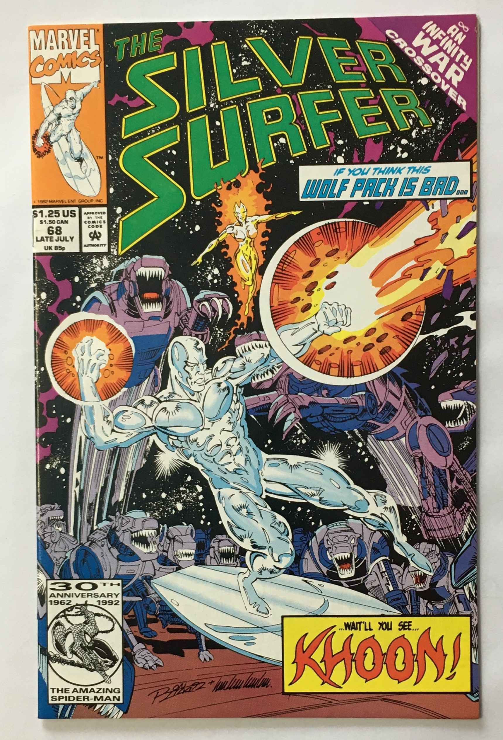 Silver Surfer - Lost - Volume 3 - No. 68 - July 1992