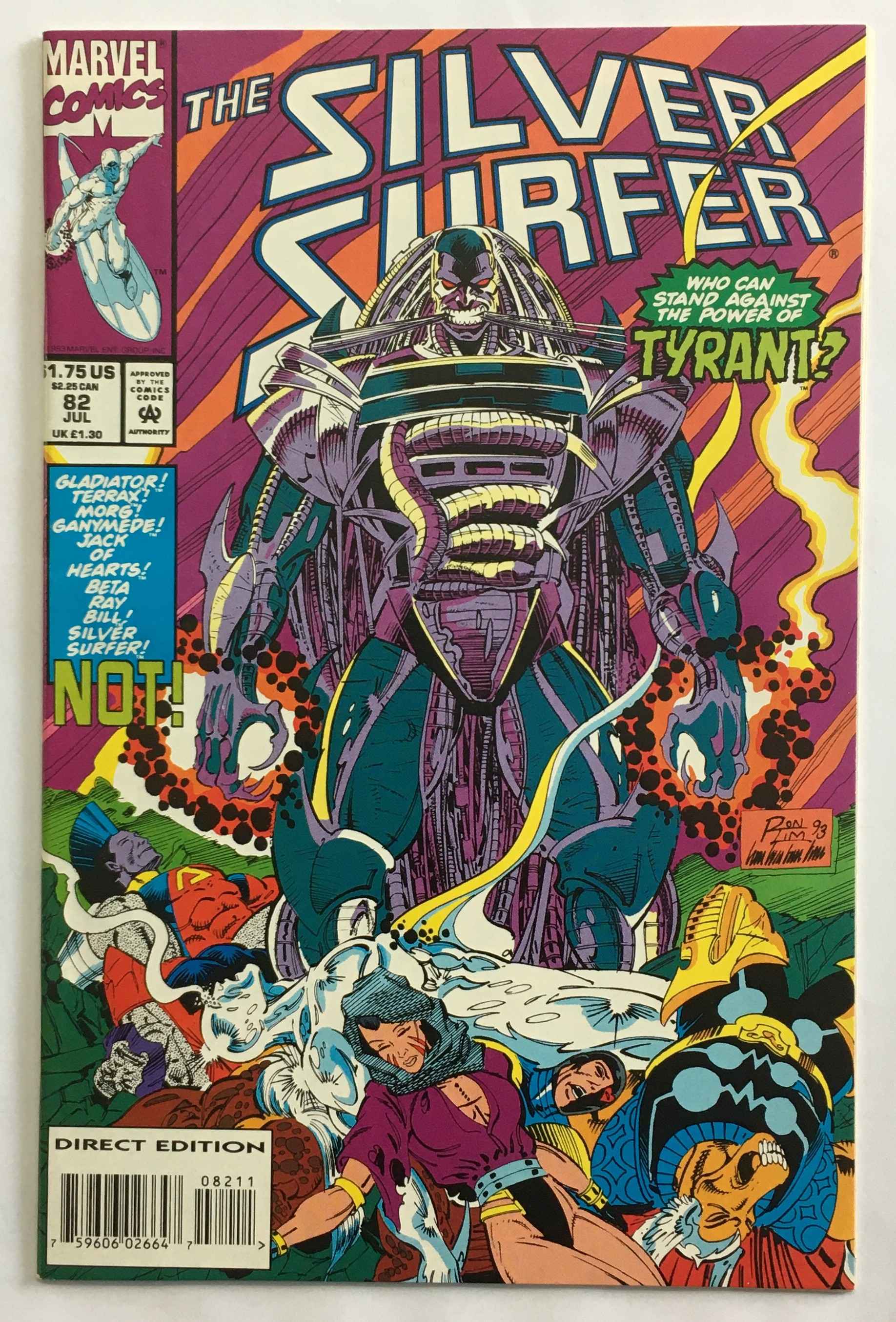 Silver Surfer - Long Live Tyrant - Volume 3 - No. 82 - July 1993