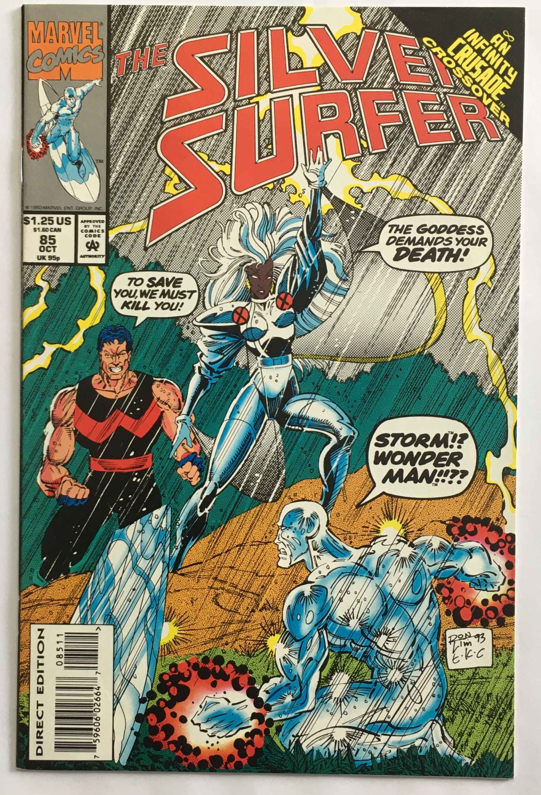 Silver Surfer - Compassion - Volume 3 - No. 85 - October 1993