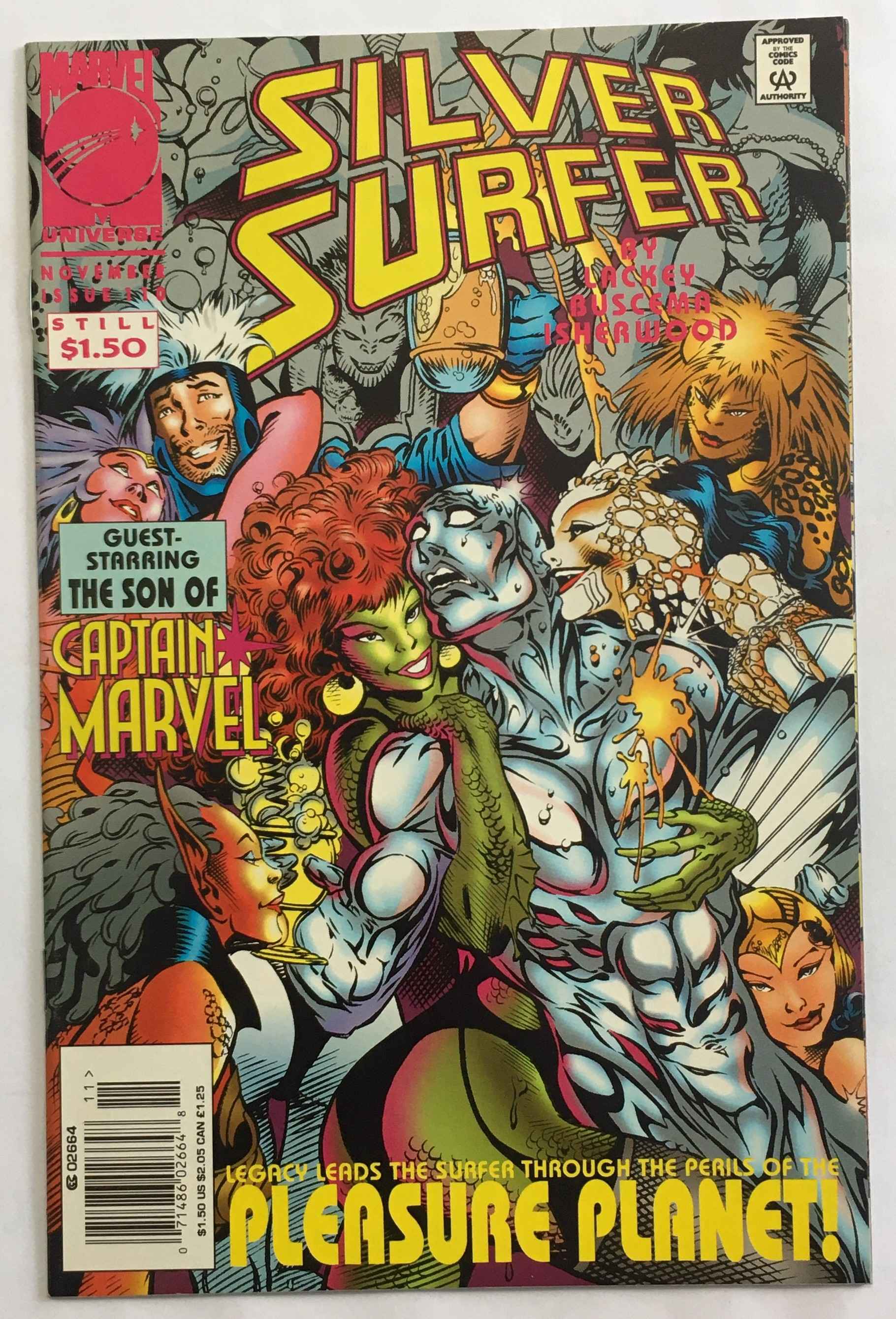 Silver Surfer - The Trouble With Chix/Pleasure Planter - Volume 3 - No. 110 - November 1995


