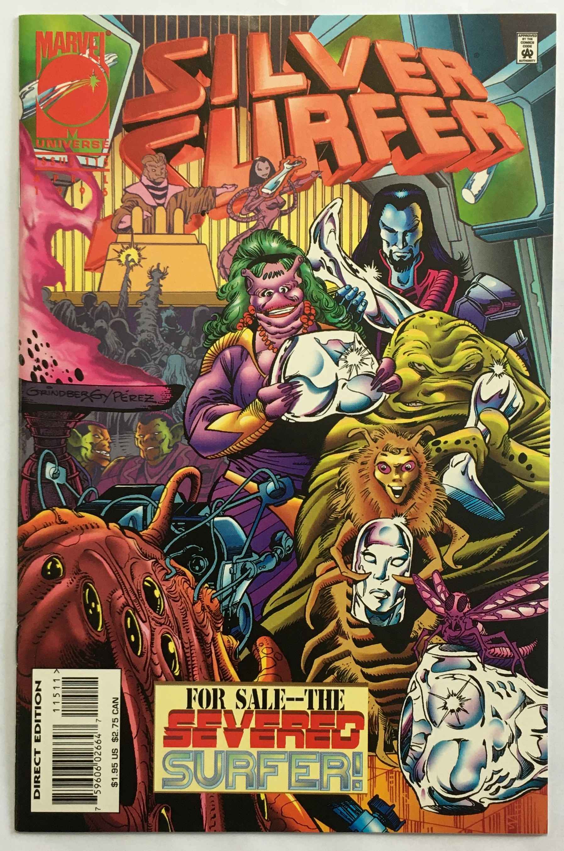 Silver Surfer - How Much Is That Surfer In The Window - Volume 3 - No. 115 - April 1996


