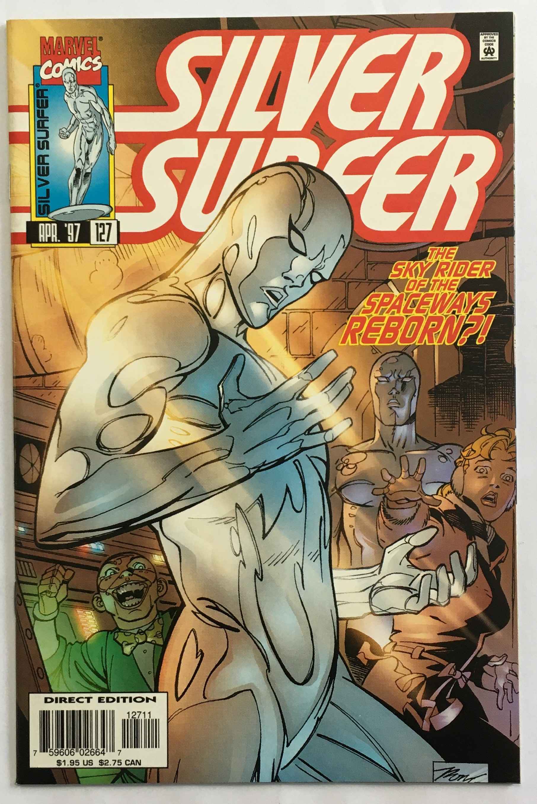 Silver Surfer - Puppets - Volume 3 - No. 127 - April 1997