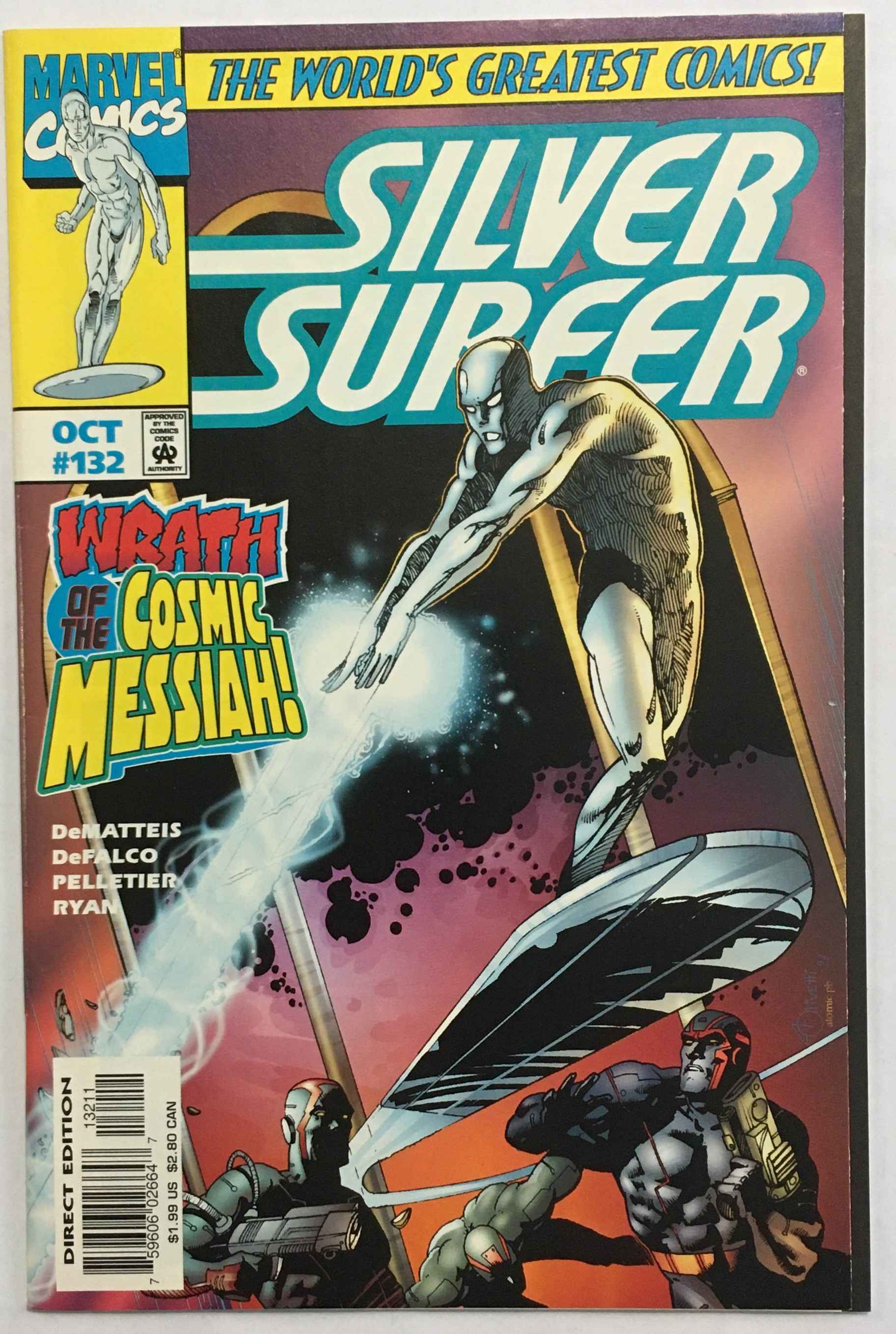 Silver Surfer - The Messiah Syndrome Part One - Volume 3 - No. 132 - October 1997