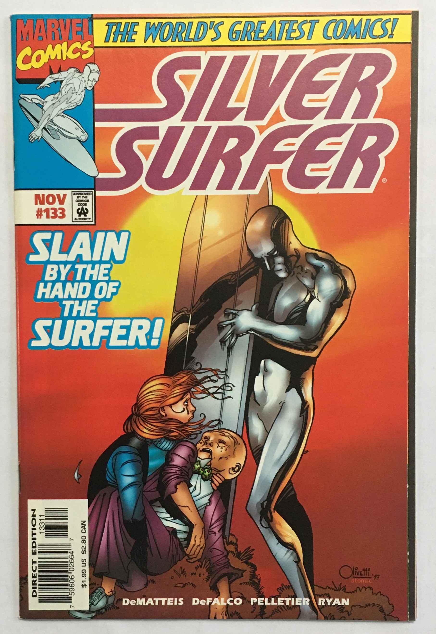 Silver Surfer - The Messiah Syndrome Part Two - Volume 3 - No. 133 - November 1997