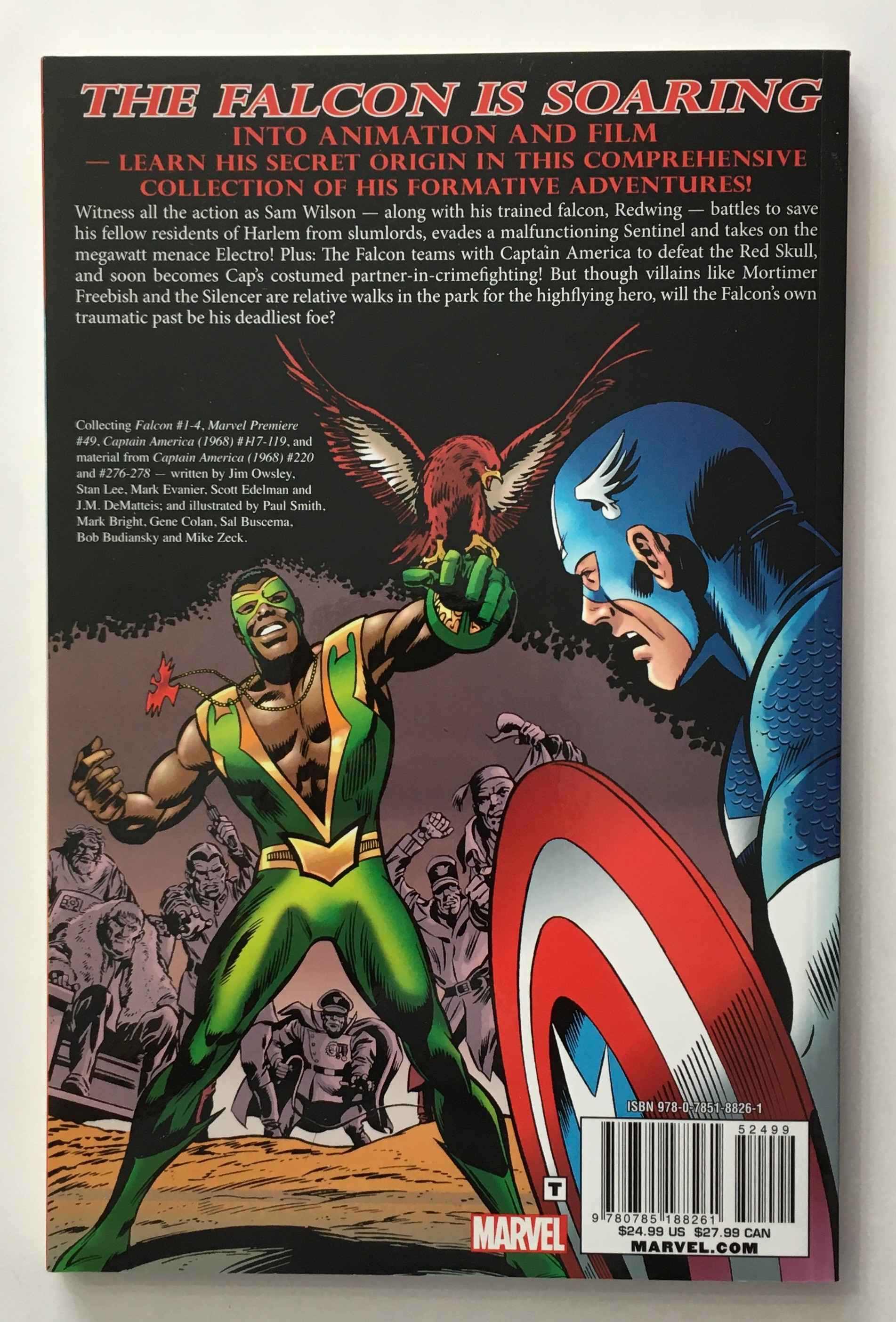 Avengers - Falcon 1-4, Captain America 117-119, 276-278 - Graphic Novel - 2014 2