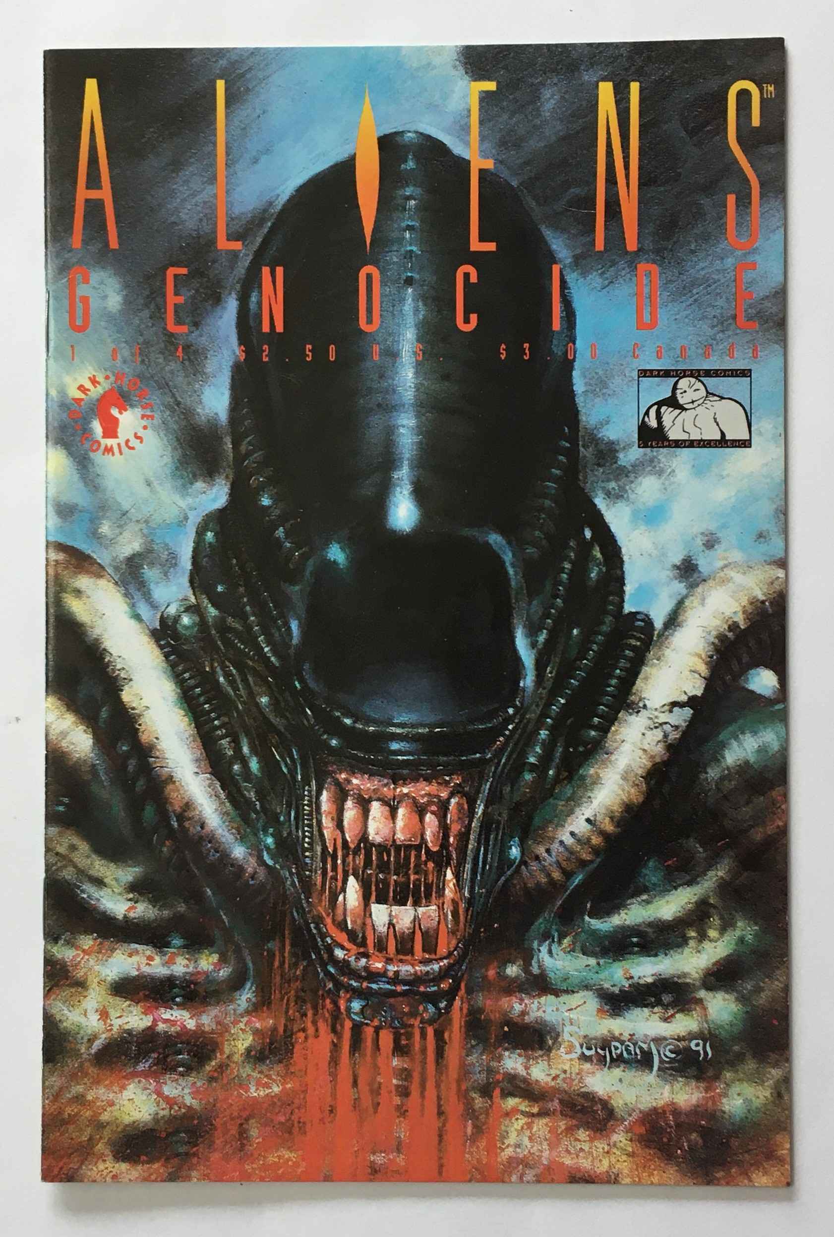 Aliens - Genocide - 1 of 4 - Graphic Novel - 1991