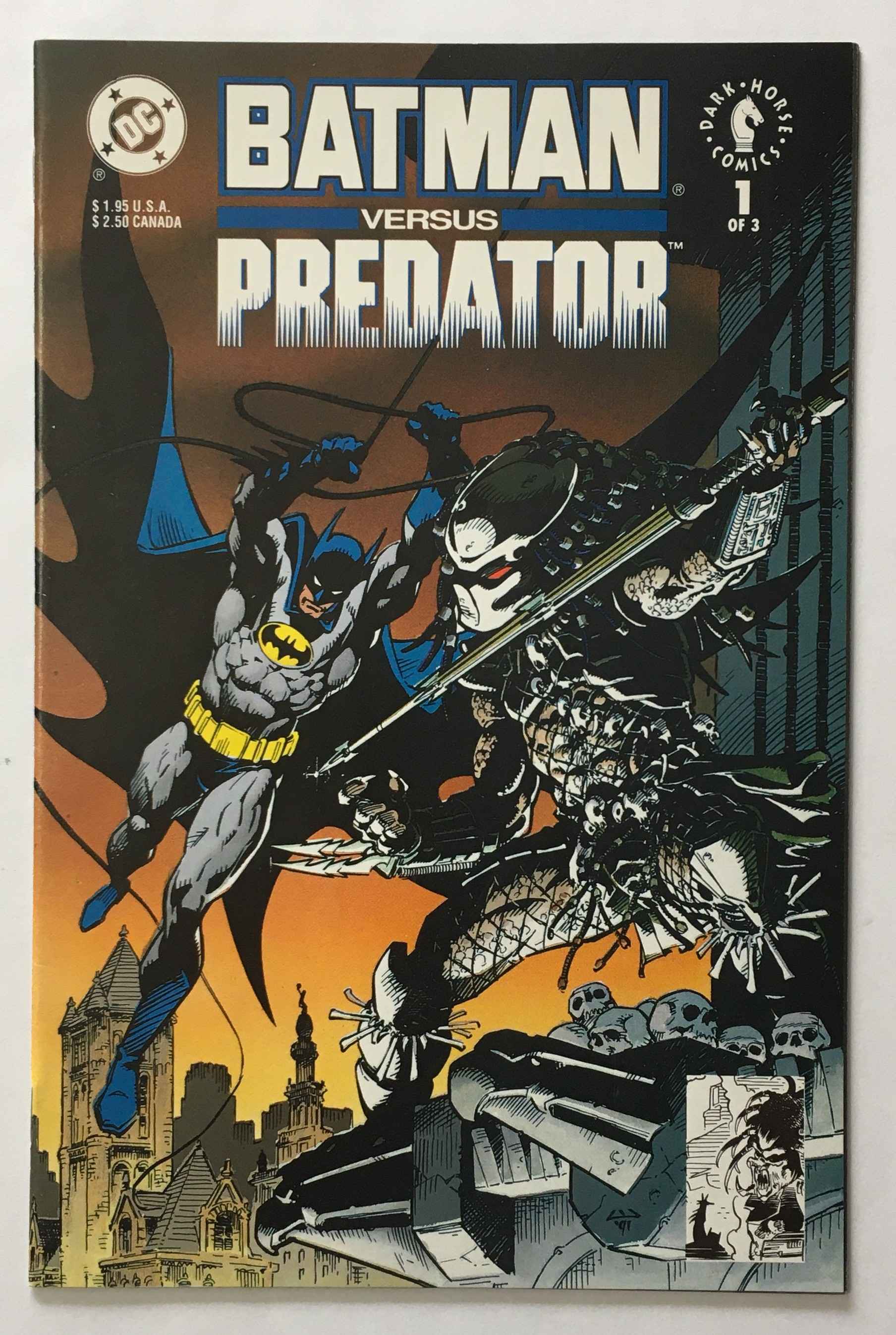 Batman VS Predator - 1 of 3 - Graphic Novel - 1991
