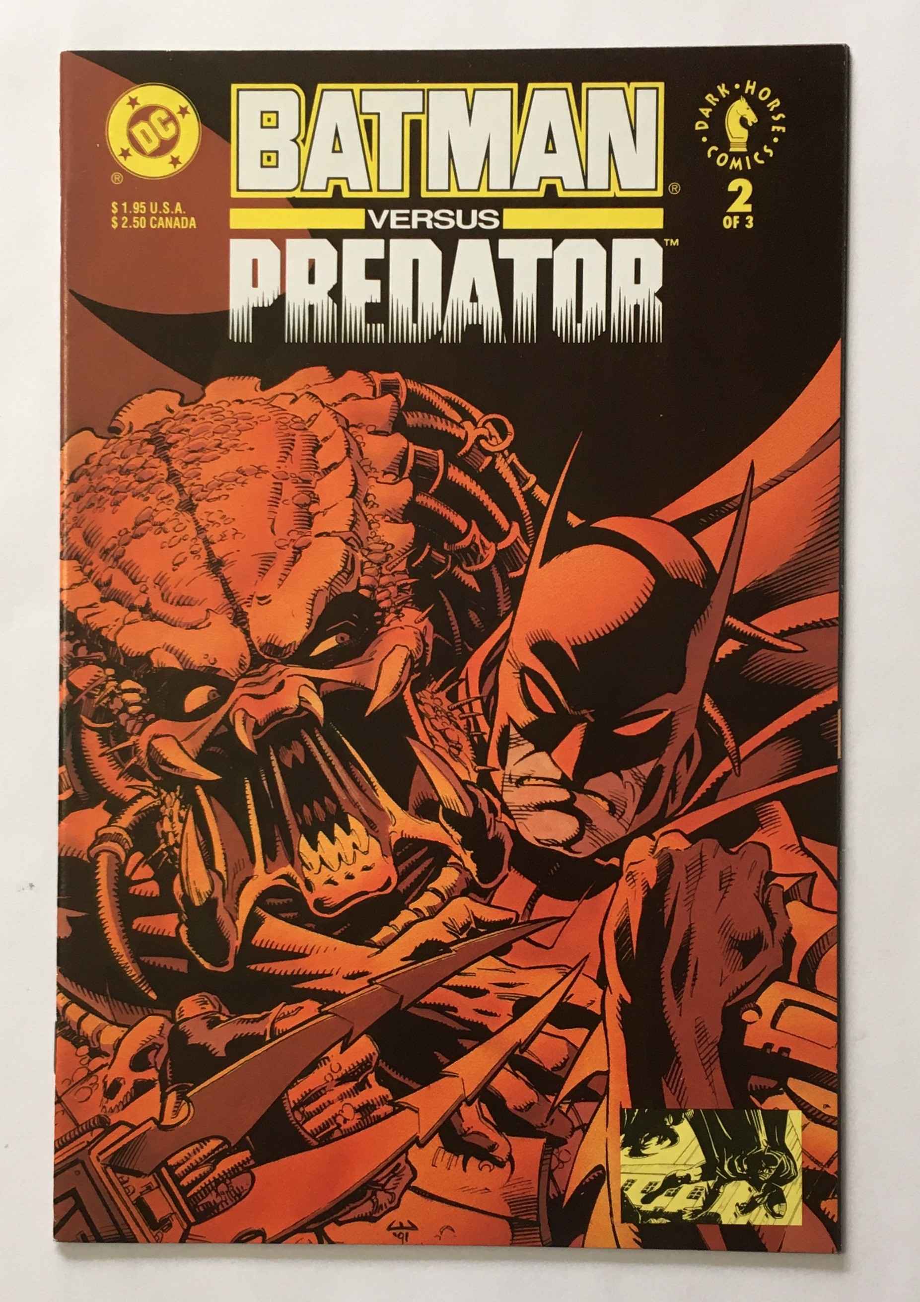 Batman VS Predator - 2 of 3 - Graphic Novel - 1992