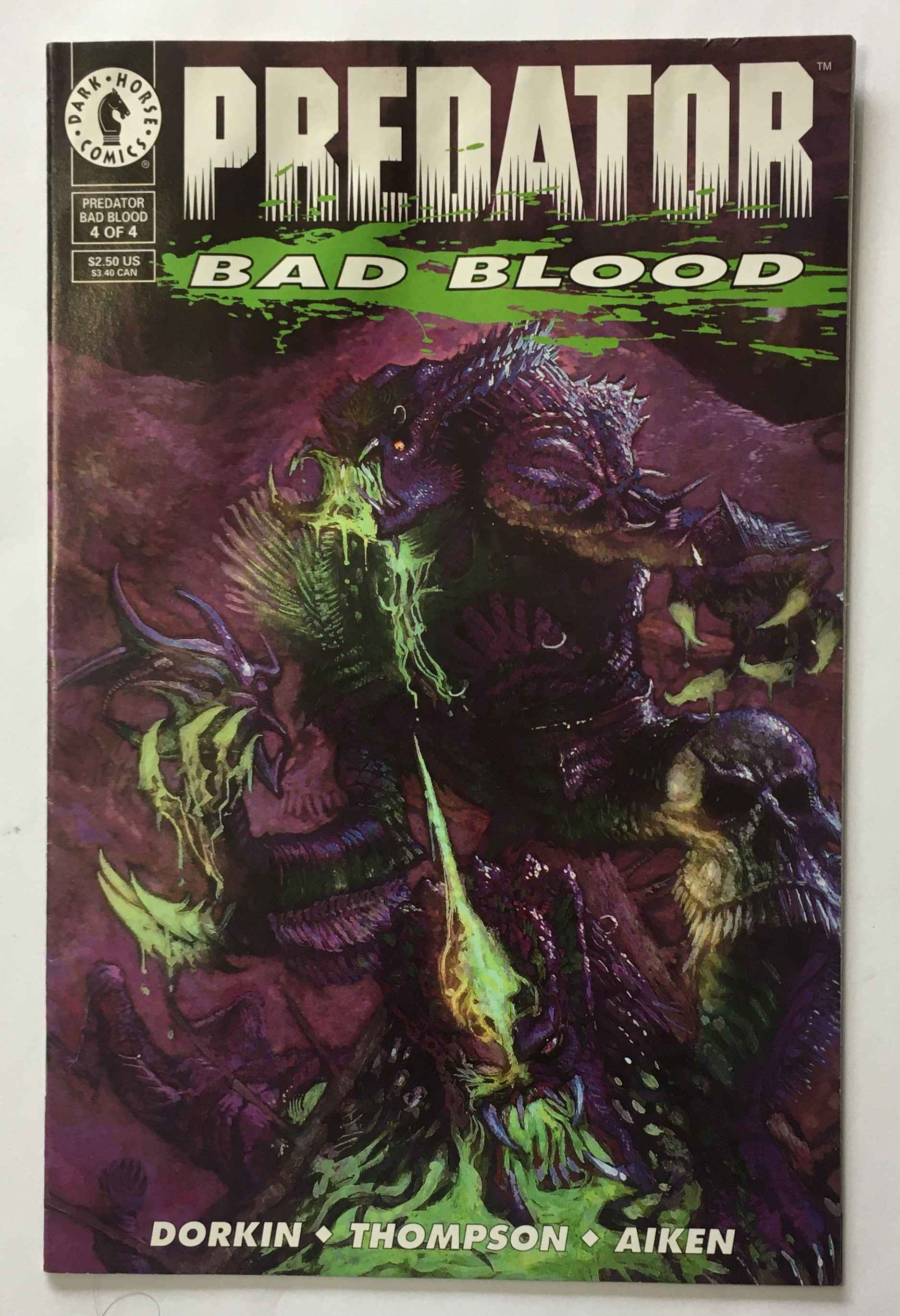 Predator - Bad Blood - 4 of 4 - Graphic Novel - 1994