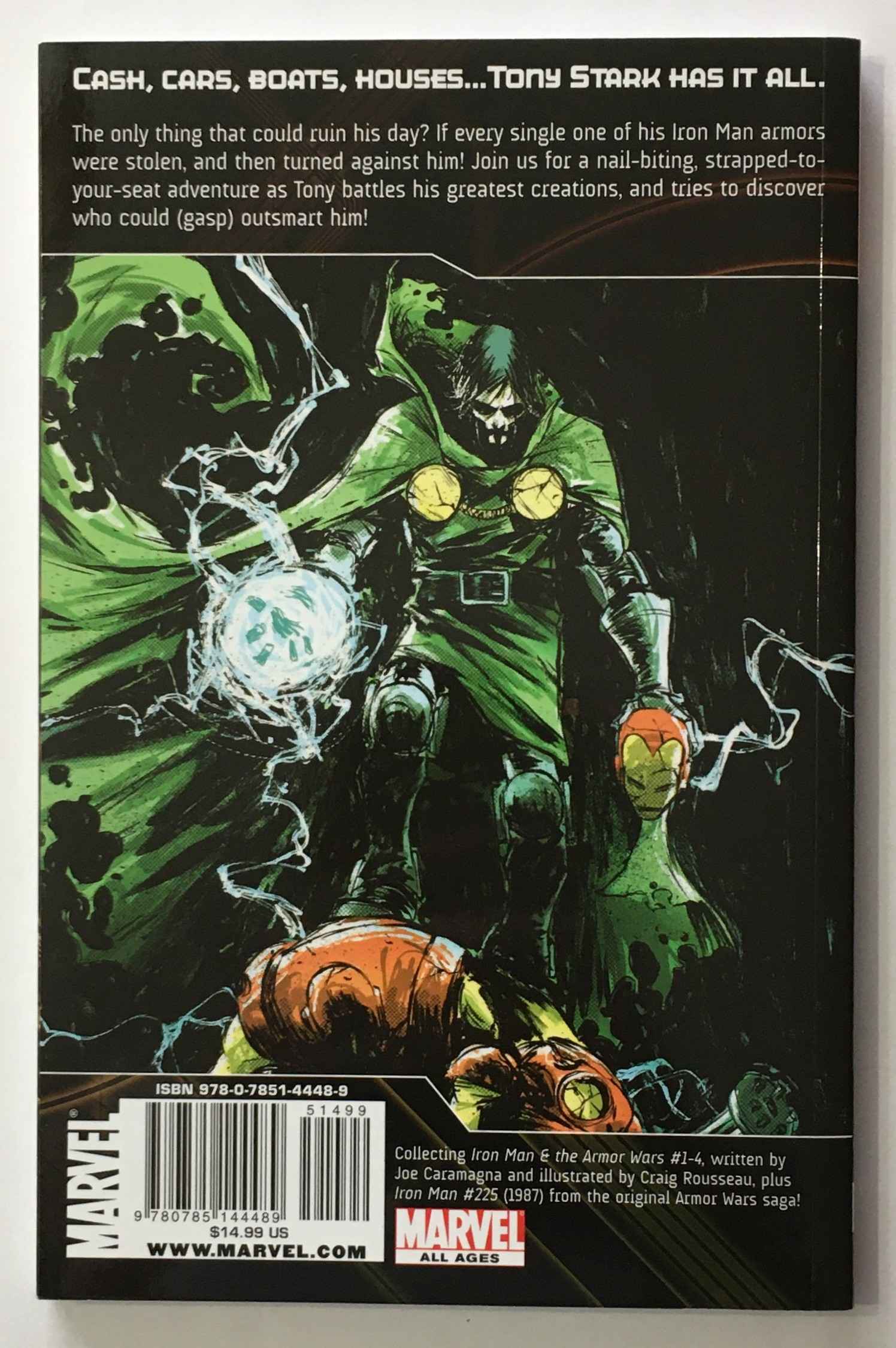Iron Man - Iron Man & The Armor Wars 1-4, Iron Man #225 (1987) - 2010
 2